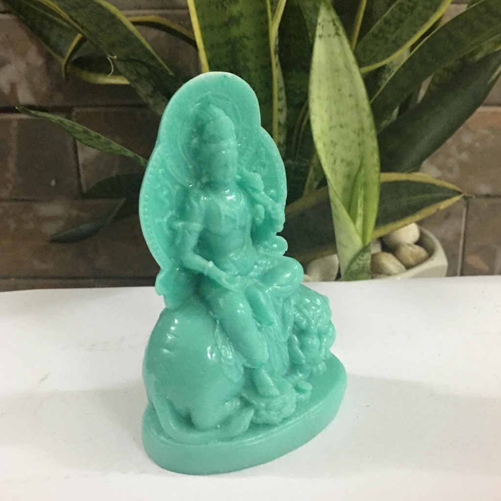 Tượng Phổ Hiền  Bồ Tát cao 12 cm rộng 8 cm
