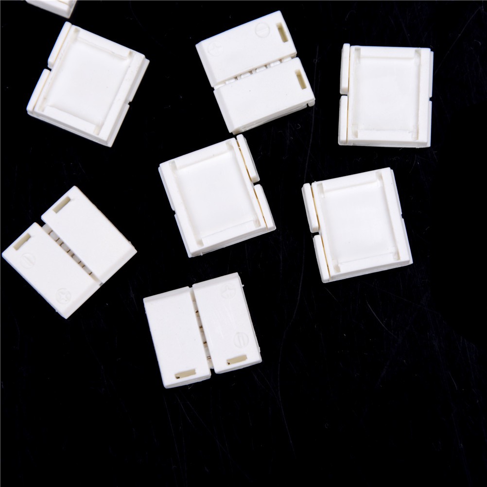 10 Đầu Nối 4-PIN RGB 10mm Cho Dây Đèn LED 5050 RGB