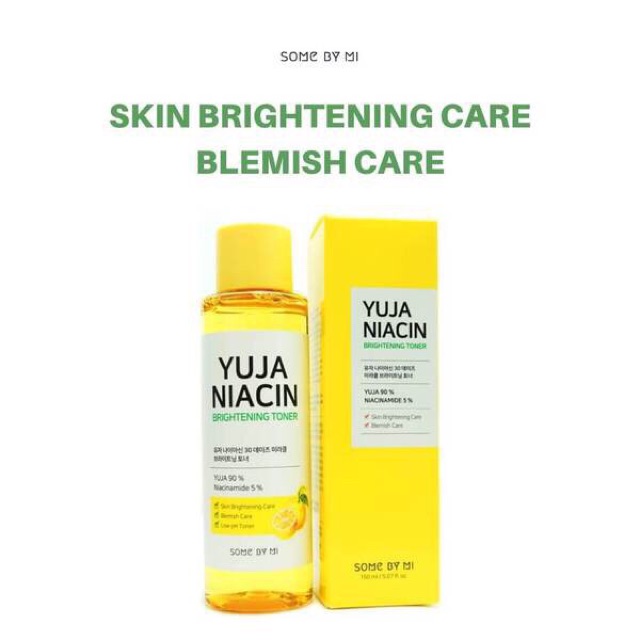 Toner Dưỡng Da Trắng Sáng Some By Mi Yuja Niacin 150ml Chính Hãng