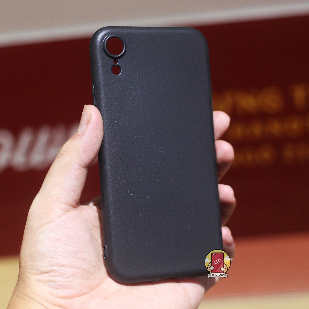 Ốp lưng iPhone XS/XR/XS MAX silicone cao cấp dẻo nhám chống trầy