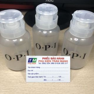 Lọ đựng acetone opi