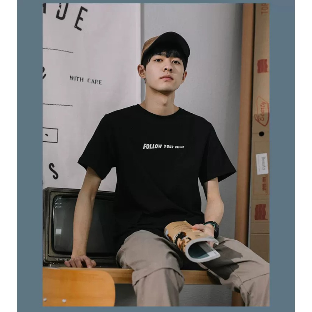 Áo thun Stee FOLLOW YOUR PASSION Unisex
