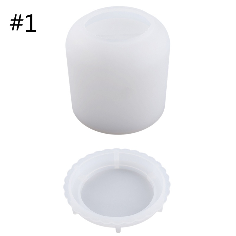 Khuôn Silicone Làm Hộp Trang Sức Có Nắp Đậy Tiện Dụng