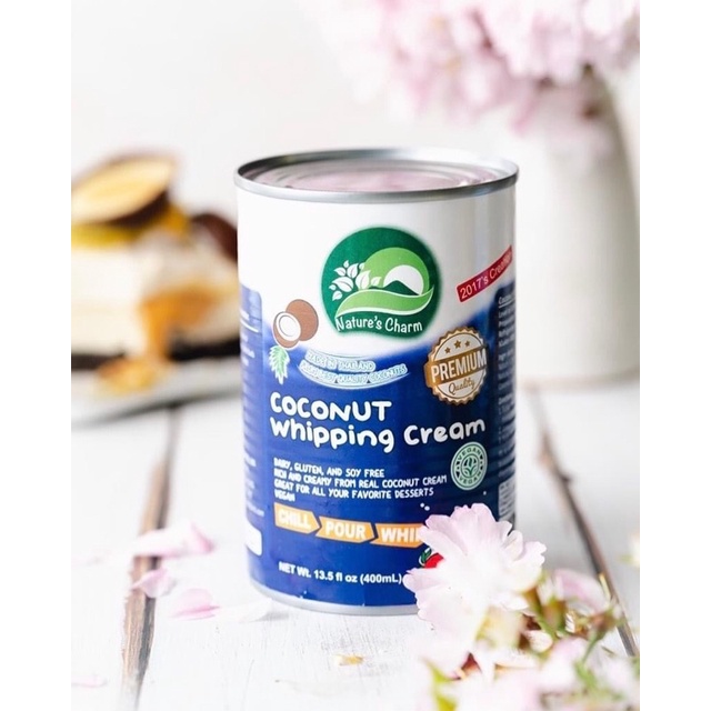 WHIPPING CREAM THUẦN CHAY TỪ DỪA - NATURE'S CHARM