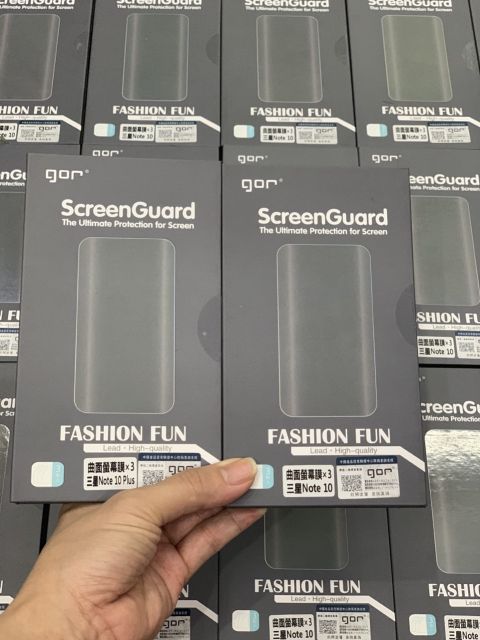 Bộ 3 dán dẻo GOR Samsung Note 10/ Note 10 Plus Full màn hình