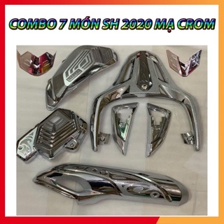 COMBO 7 MÓN SH 2020 - 2021 XI MẠ CRÔM ( HÀNG CỦA ARTISTA) (Ảnh sp thật)