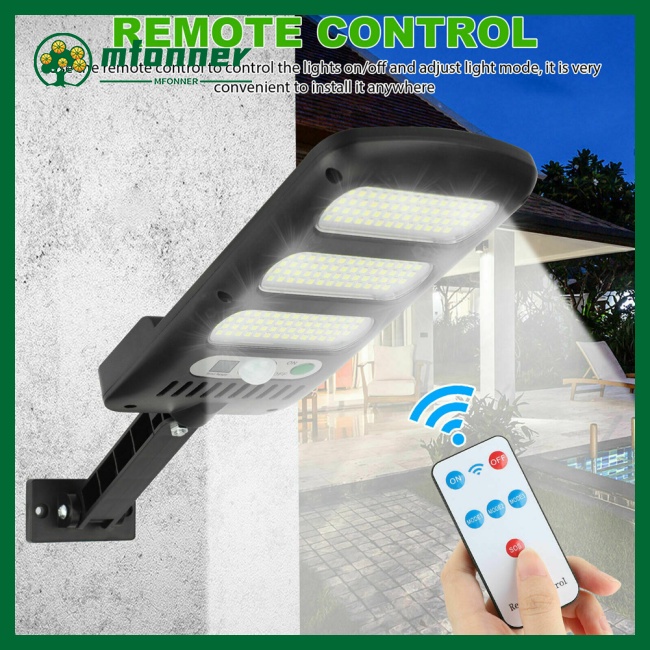 Đèn Led Treo Tường Mfonner 213 Smd Ip67 Cảm Biến Chuyển Động Chống Thời Tiết + Điều Khiển Từ Xa Tiện Dụng