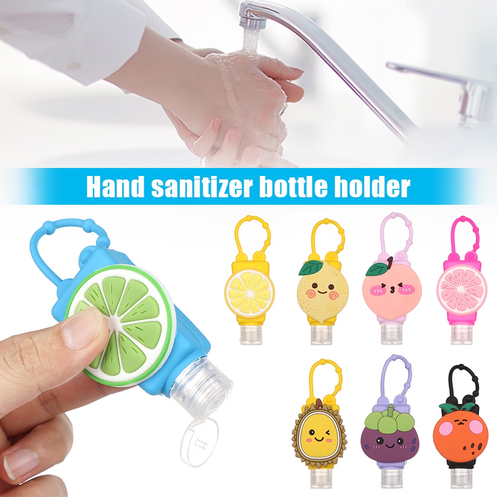 [Hàng mới về] Chai đựng xà phòng rửa tay hình hoạt hình chất lượng cao 30ml