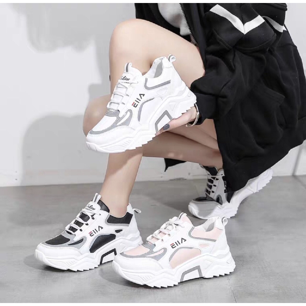 Giày thể thao mẫu mới đế răng cưa phản quang mã J198/8916