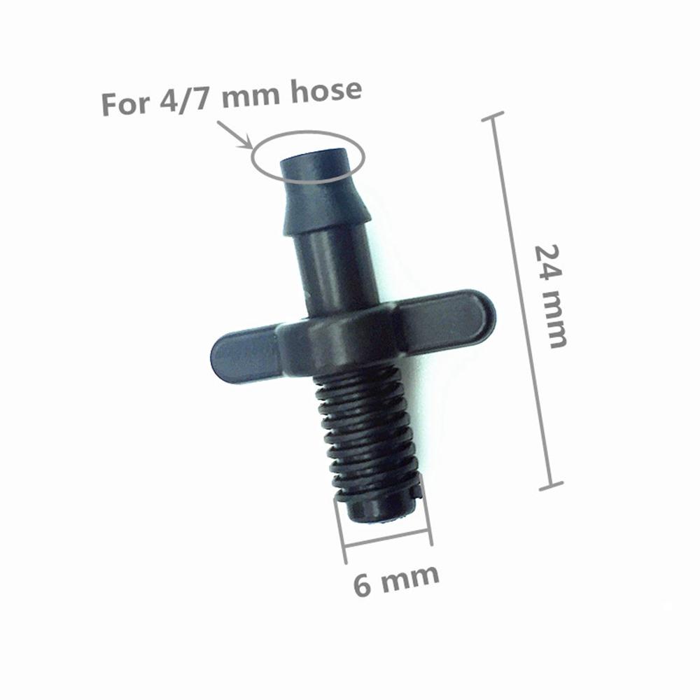 Set 50 Đầu Nối Ống Nước Tưới Cây 6mm