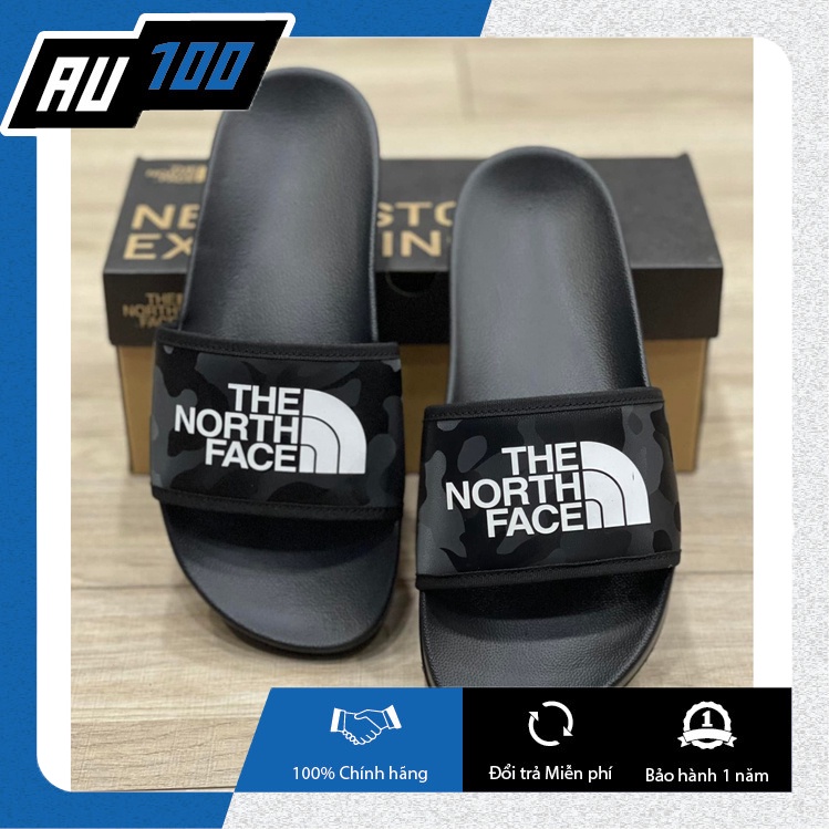 Dép The North Face Base Camp Slide III Black Camo Fullbox