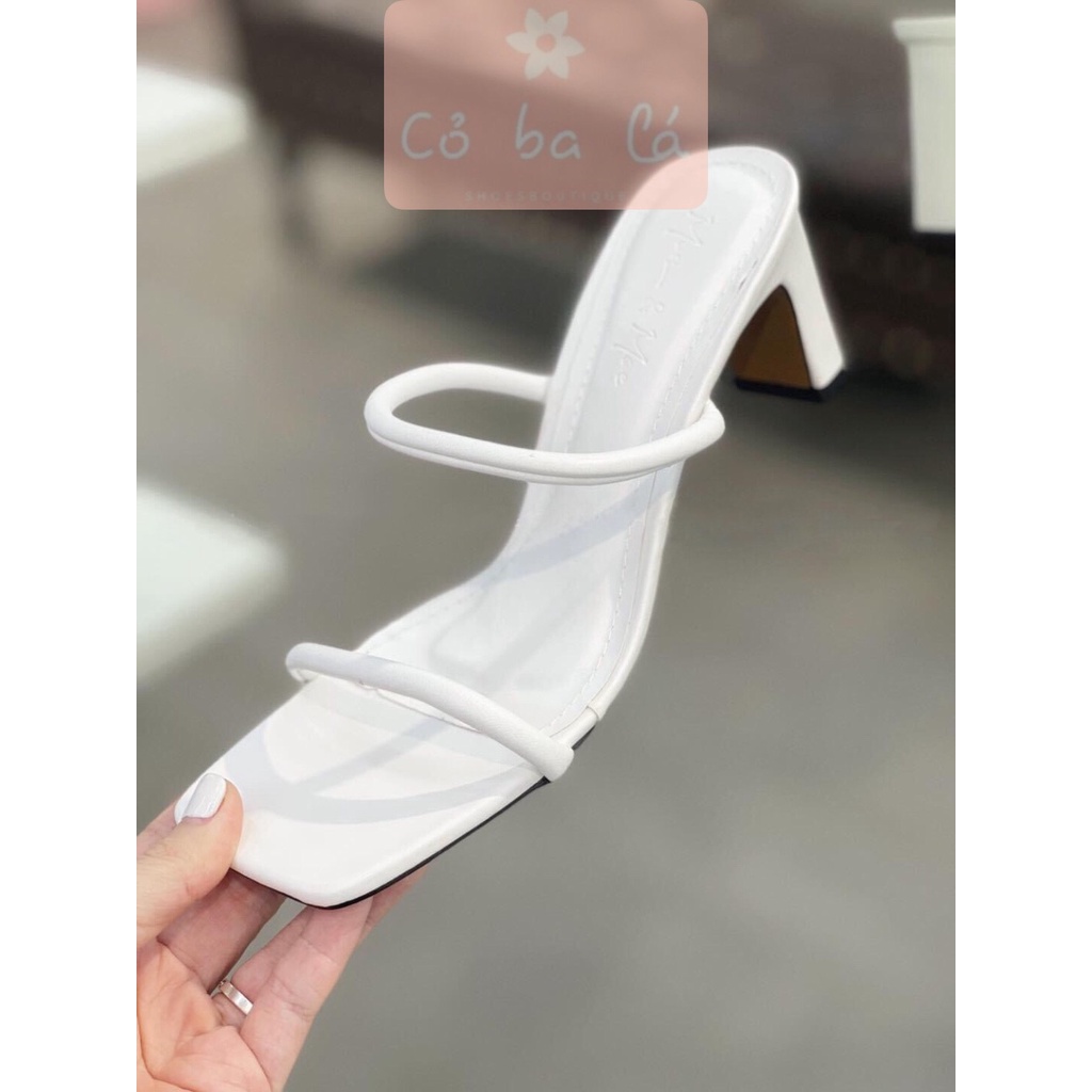 DÉP CAO GÓT COBALA SHOES - GUỐC NỮ THỜI TRANG QUAI MÃNH - GÓT THỜI TRANG 5 PHÂN - D20076900