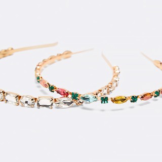 Băng đô cài tóc đính đá sang trọng, cổ điển