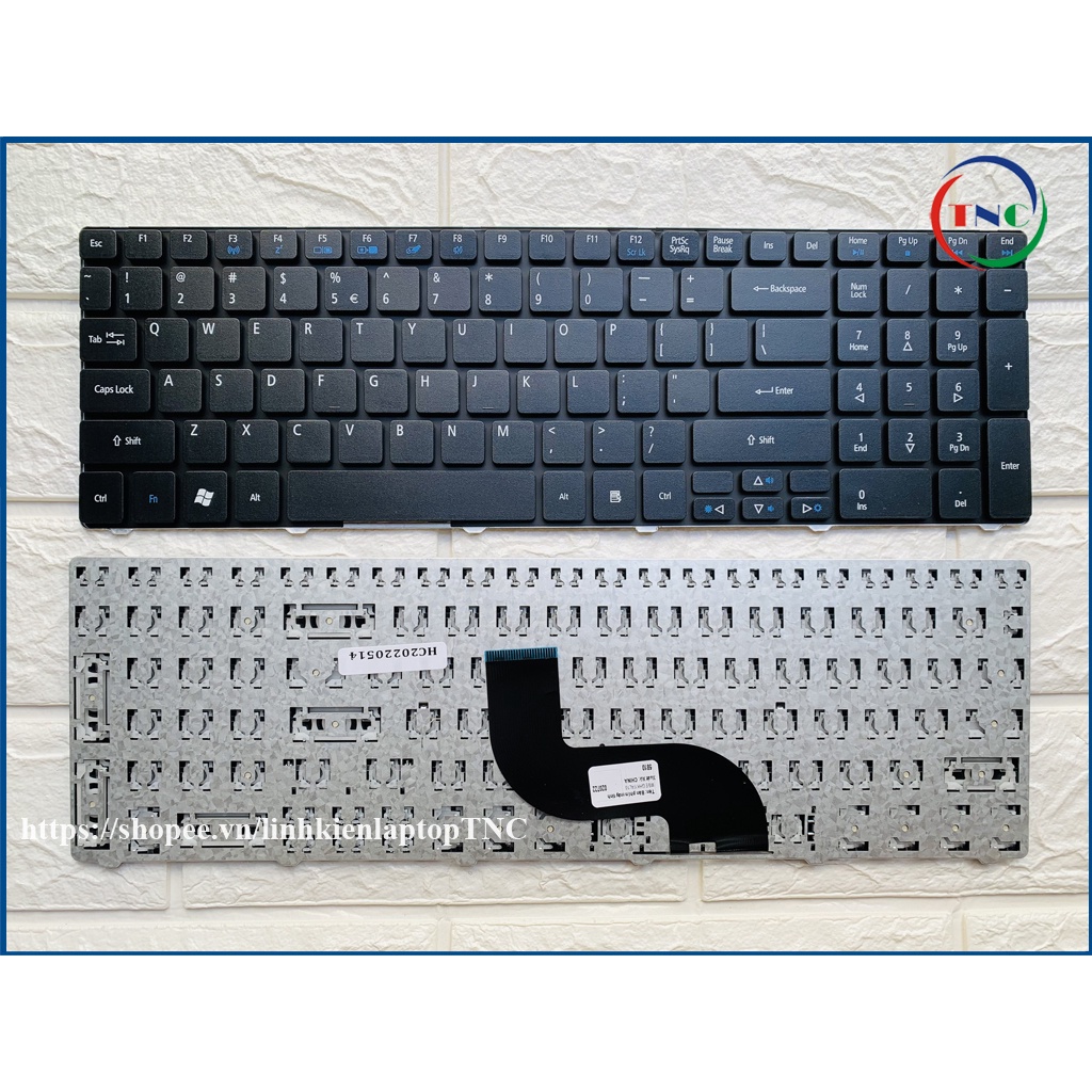 Phím Laptop Acer Aspire 5742 5745 E1-571 5810 5820 E1- 531 5542 5545 5738 5739 5740 5741 5745 5750 7535 Nhập Khẩu