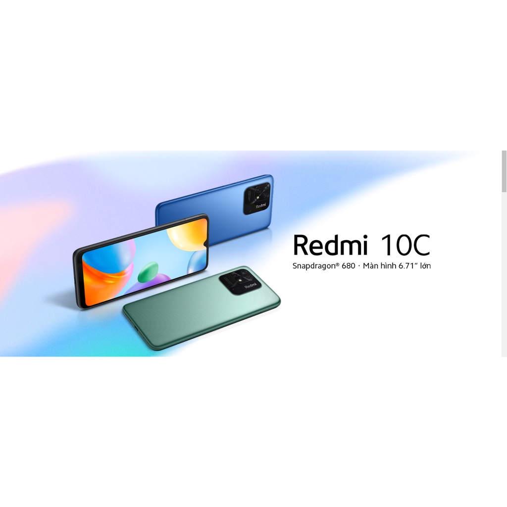 Điện thoại Xiaomi Redmi 10C  Chính Hãng