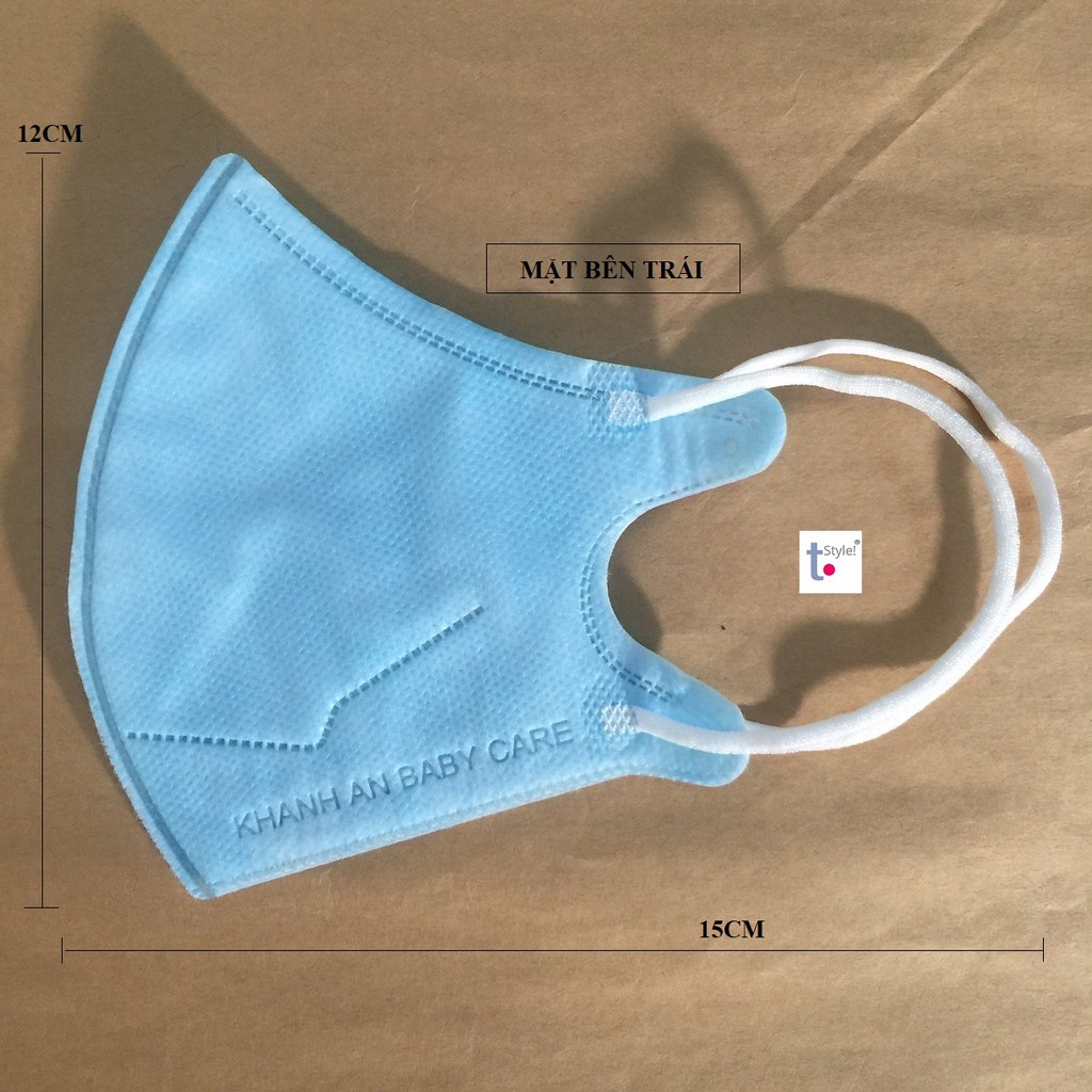 [FULL GIẤY TỜ] Khẩu trang cho bé từ 5 tuổi đến 12 tuổi Khánh An 4 lớp vải kháng khuẩn | BigBuy360 - bigbuy360.vn