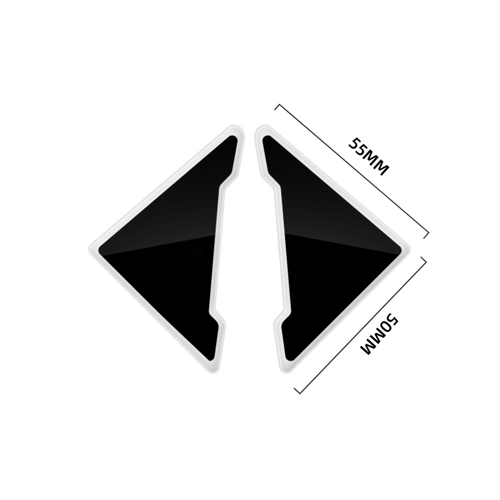 Bộ 2 / 4 Miếng Dán Silicon Bảo Vệ Góc Cửa Xe Hơi Toyota GR Gazoo Racing GR Sport VIos Yaris Corolla Cross Wish Revo CHR Avanza Fortuner Rush Wigo Innova