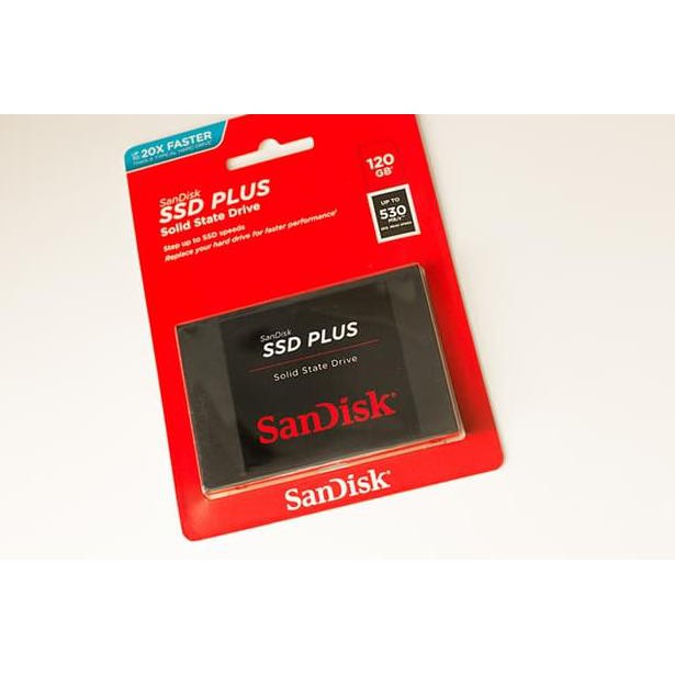 Thẻ Nhớ Sandisk & Ssd Plus 120gb