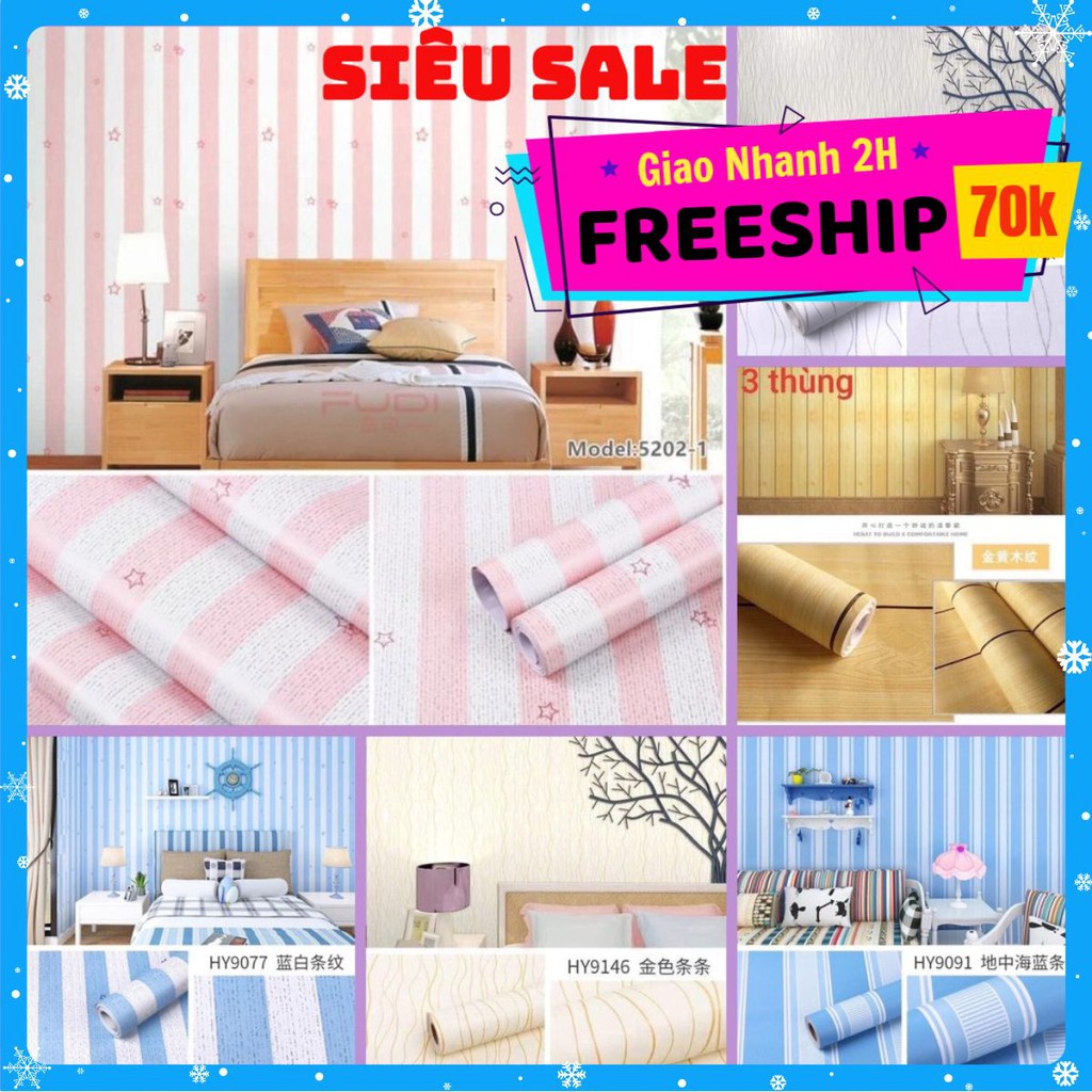 Decal - Giấy dán tường 10m x 45cm ( Giả gỗ ) - Vân đẹp ( nhiều mẫu mới )