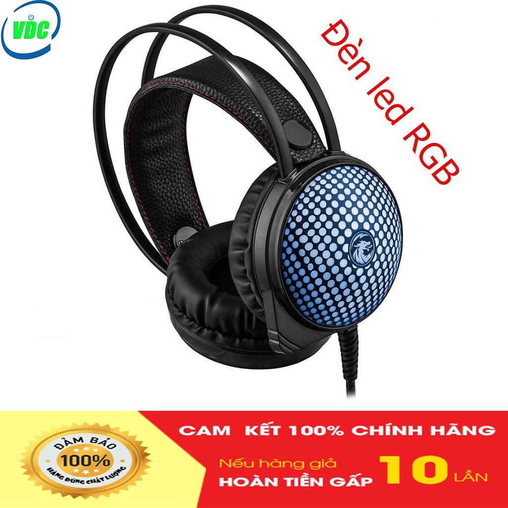 Tai nghe Gaming EDRA EH410 - Có hộp - Đèn led RGB cực đẹp -  âm thanh chuẩn - BH toàn quốc 12 tháng ]