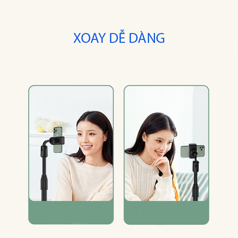 [Hàng Loại 1] Giá Đỡ Điện Thoại livestream xem video Ổn Định Xoay 360 Độ dùng để Quay Phim Ghi Hình Đa Dụng   L8 | BigBuy360 - bigbuy360.vn