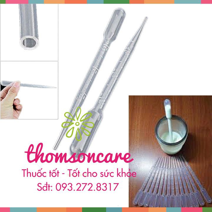 Pipet cho trẻ ăn, uống thuốc - ống nhỏ giọt, bón sữa