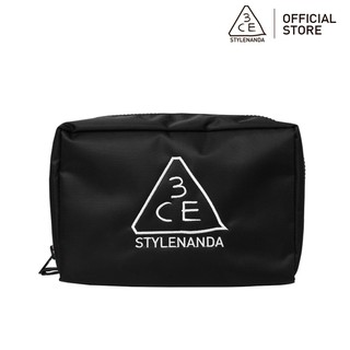 Túi Đựng Mỹ Phẩm 3CE Hình Vuông Cỡ Lớn Tiện Dụng 20,5 x 13,5 x 8cm