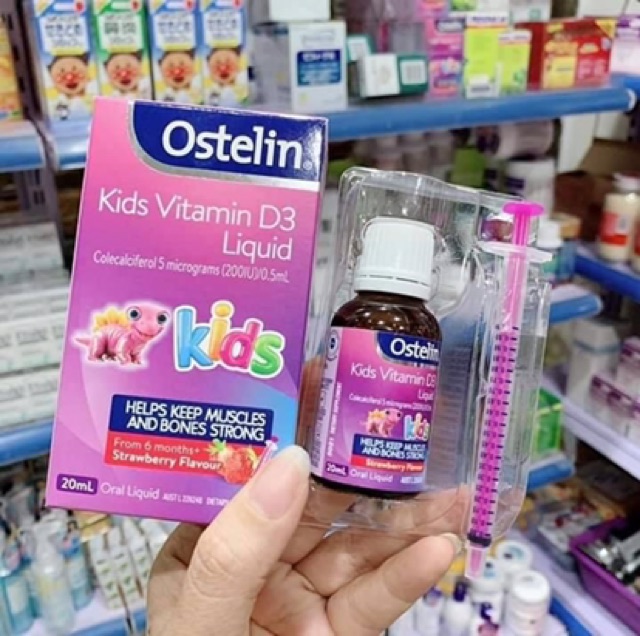 Vitamin D3 Ostelin Liquid 20ml