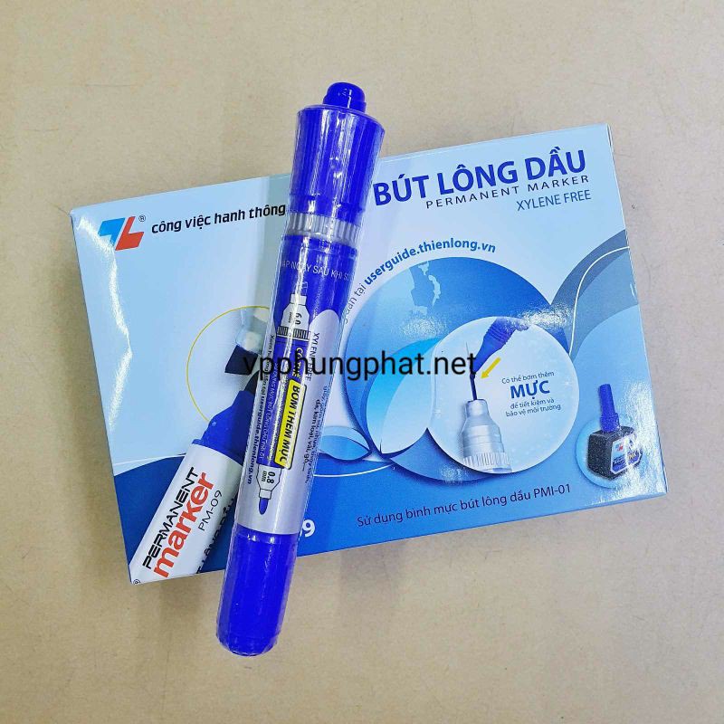 Hộp 10 Bút Lông Dầu T.Long PM-09 (Hàng Chính Hãng)