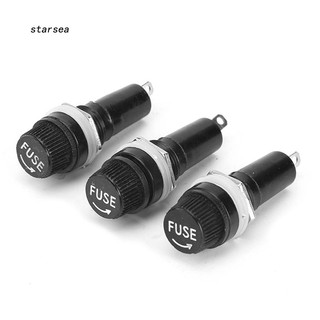 5 dụng cụ giữ cầu chì thủy tinh 6x30mm 10A