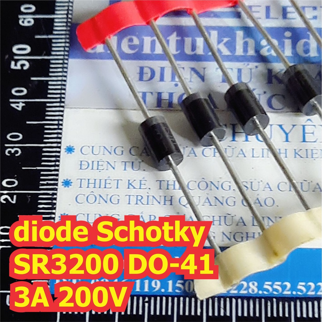 10 con diode Schotky SR3200 3200 DO-41 3A 200V kde7811