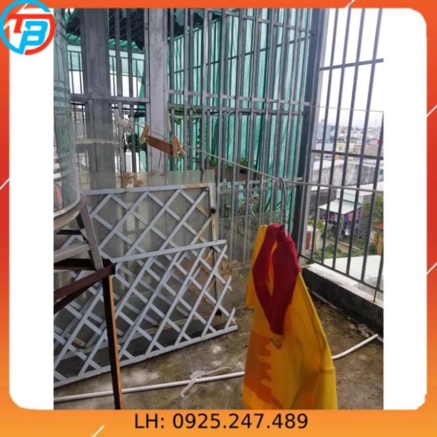 Combo 15 mét cáp thép bọc nhựa kèm tăng đơ,ôc siết cáp. Gồm các size 3li 4 li 5 li 6li.