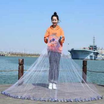 siêu rẻ siêu rẻ [xả kho] chài đánh bắt cá thái lan 3m-4m8
