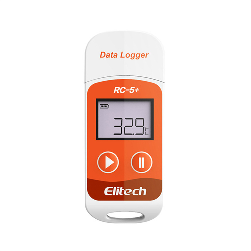 NA RC-5+ PDF Temperature Data Logger Upgraded Datalogger Recorder for Refrigeration Cold Chain Transport Labs