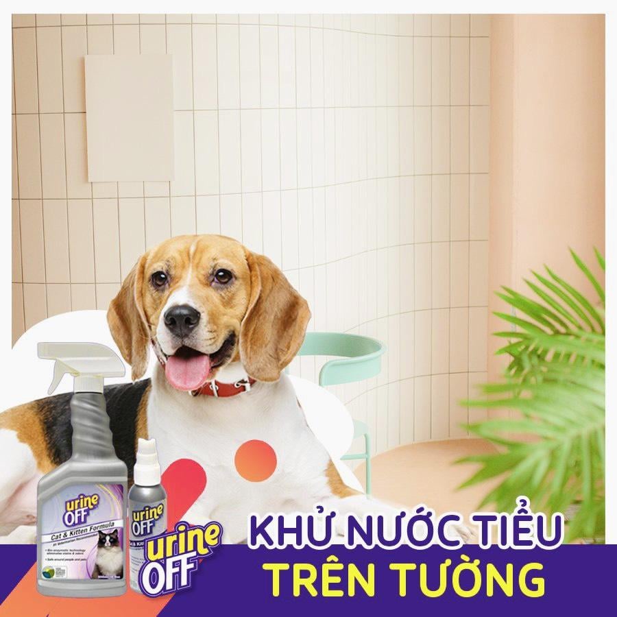 Xịt Khử Mùi Nước Tiểu, Chất Thải Chó Mèo Urine Off