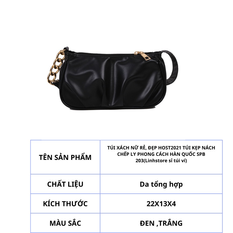 Túi Kẹp Nách Linh Store Túi Xách Nữ Đeo Chéo Đeo Vai Da Pu Mini Phong Cách Thời Trang Hàn Quốc - LS10