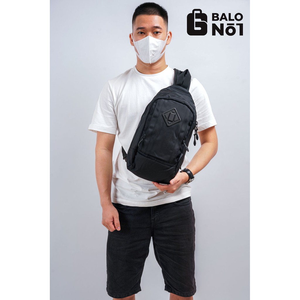 [Chính hãng] Balo 1 quai Coleman Sling Bag Nhiều Màu - Black