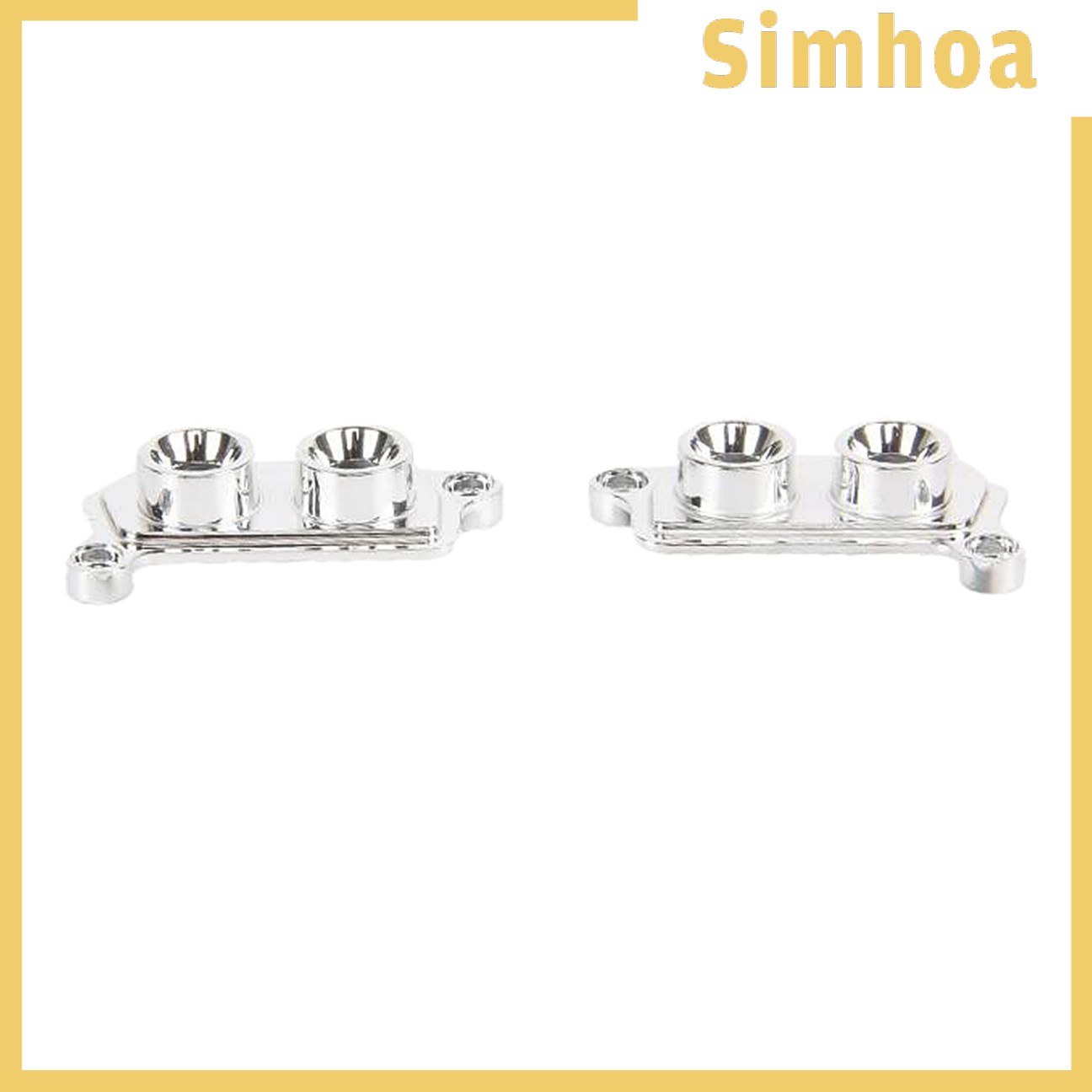 RC RC RC Set 2 Phụ Kiện Bọc Ống Xả Cho Xe Ô Tô Điều Khiển Từ Xa