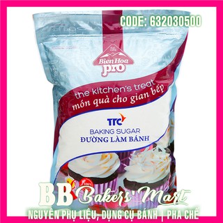 Đường xay mịn nhuyễn làm bánh Biên Hòa PRO - Gói 1kg