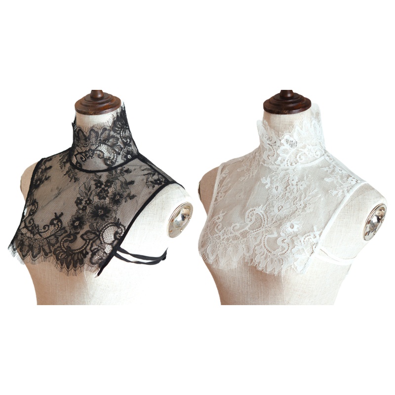 Áo croptop sát nách cổ lọ phối ren hoa gợi cảm dành cho nữ
 | BigBuy360 - bigbuy360.vn