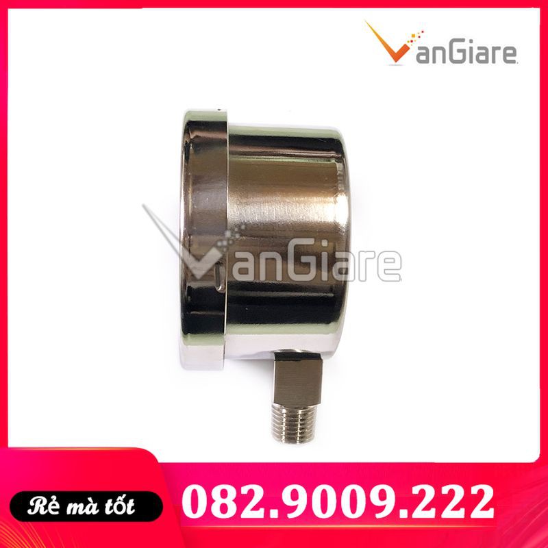 Đồng hồ đo áp suất thấp mbar, dùng cho khí, gas, chân đứng, Badotherm