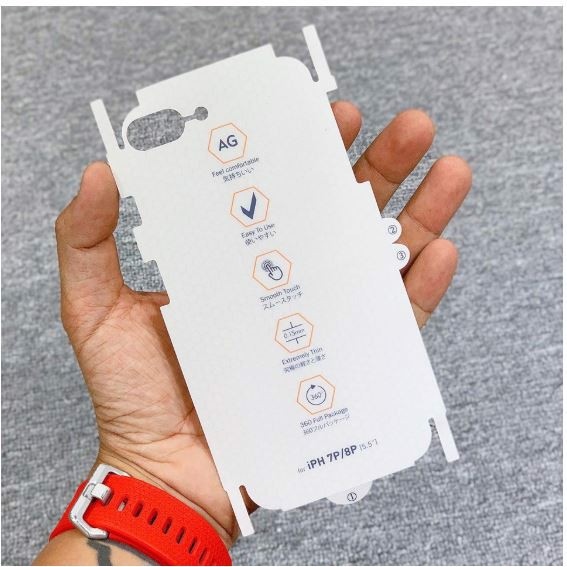 Dán PPF nhám AG chống bám vân tay cho iphone 7 PLUS/ 8 PLUS