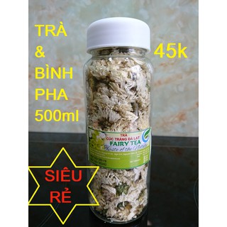 TRÀ BẠCH CÚC HẢO HẠNG TRONG BÌNH TRÀ THỦY TINH 500ml