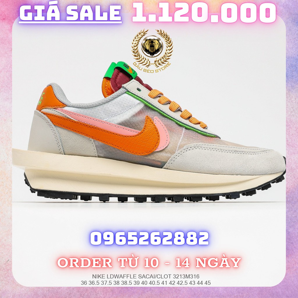 Order 1-2 Tuần + Freeship Giày Outlet Store Sneaker _SACAI x NIKE LDV Waffle MSP: 3213M3161 gaubeaostore.shop