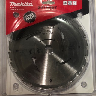 Cặp lưỡi cưa 185*24T*40T*20mm D-19043