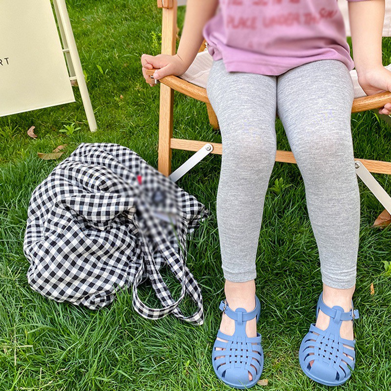 Quần Legging Mỏng Thời Trang Mùa Hè Cho Bé Gái