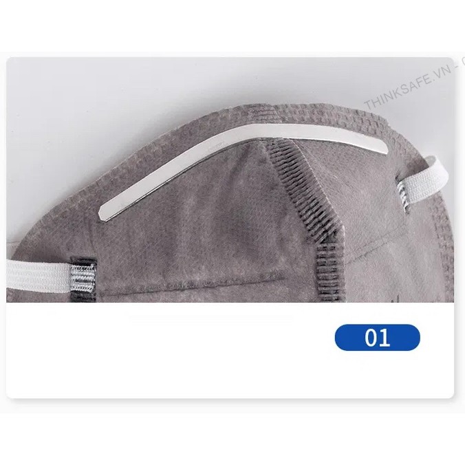 Khẩu trang than hoạt tính 3M 9541 khử mùi, lọc hơi hữu cơ, kháng khuẩn Khẩu trang 3M chính hãng - THINKSAFE