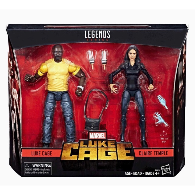 Marvel Legends Luke Cage & Claire Temple