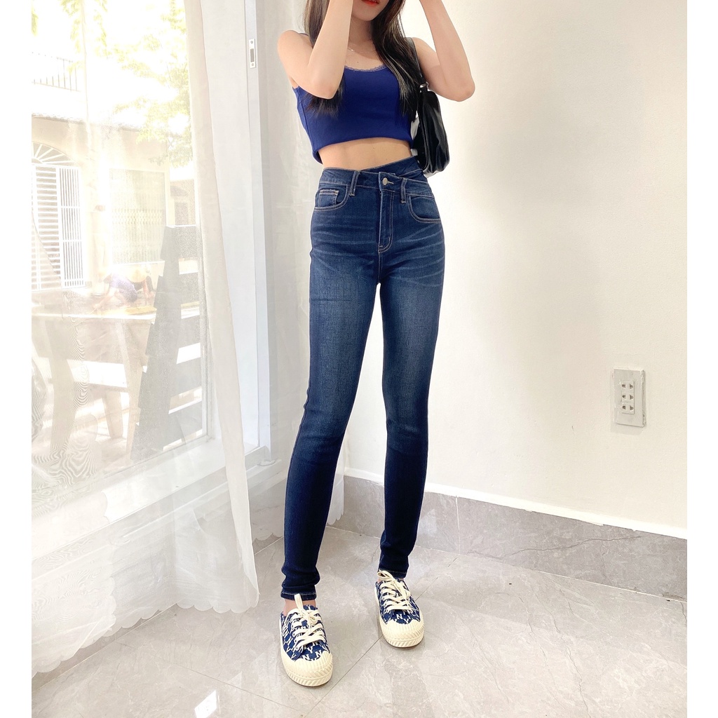 Quần Skinny lệch lưng 20decemberjeans mã 1089 | BigBuy360 - bigbuy360.vn