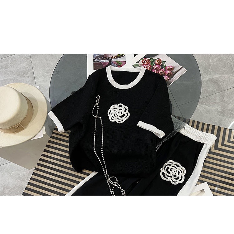 Bộ Áo Thun + Quần Dài Thời Trang Mùa Hè Dành Cho Nữ 2023